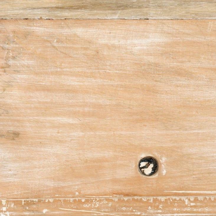 Maisons Du Monde Gandhi - Mesa Baja India De Mango Macizo