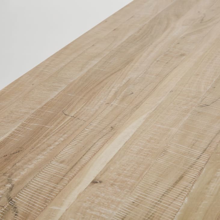 Maisons Du Monde Gaya - Mesa De Comedor De Acacia Maciza Para 6/8 Personas 180 Cm De Largo