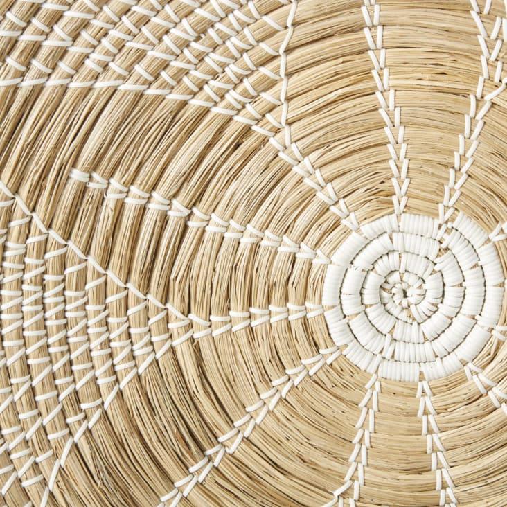 Maisons Du Monde GOA - 3 Decoraciones De Pared De Junco De Mar 60x60