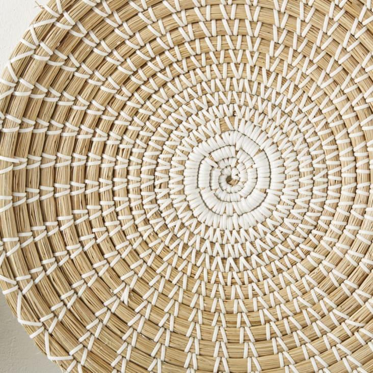 Maisons Du Monde GOA - 3 Decoraciones De Pared De Junco De Mar 60x60