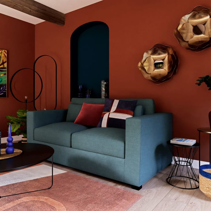 Maisons Du Monde Grafik - Mesa Auxiliar De Metal Negra