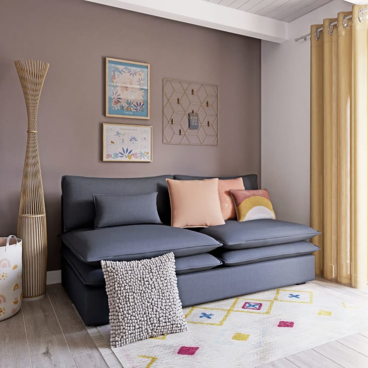 Maisons Du Monde GRAPHIC - Tablón De Metal Dorado 60x60