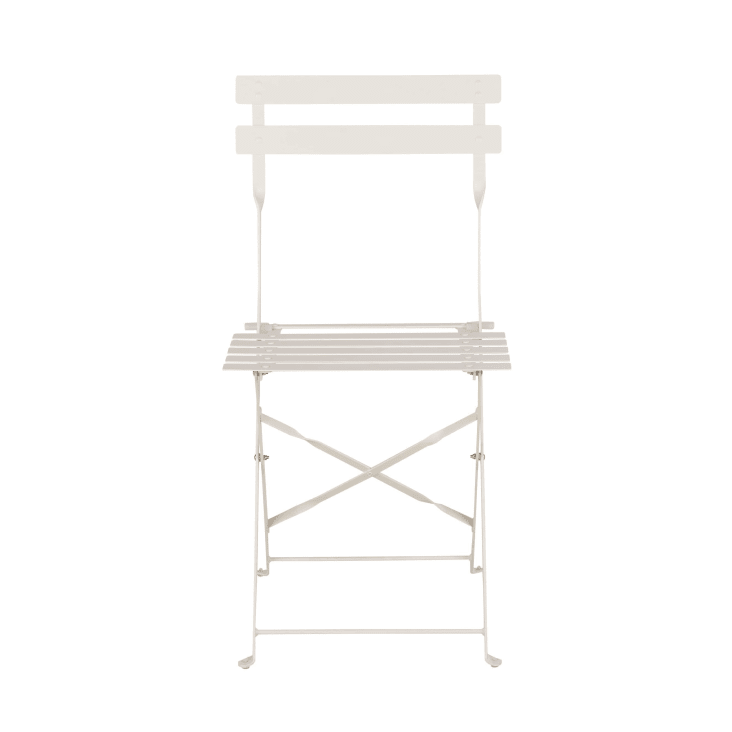 Maisons Du Monde Guinguette - Set De 2illas De Jardín Plegables De Metal Color Arcilla