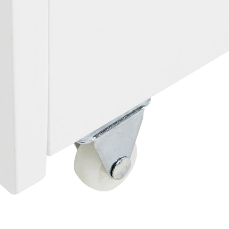 Maisons Du Monde Happy Camper - Cajón De Almacenaje Para Cama Extensible 90 X 190 En Blanco
