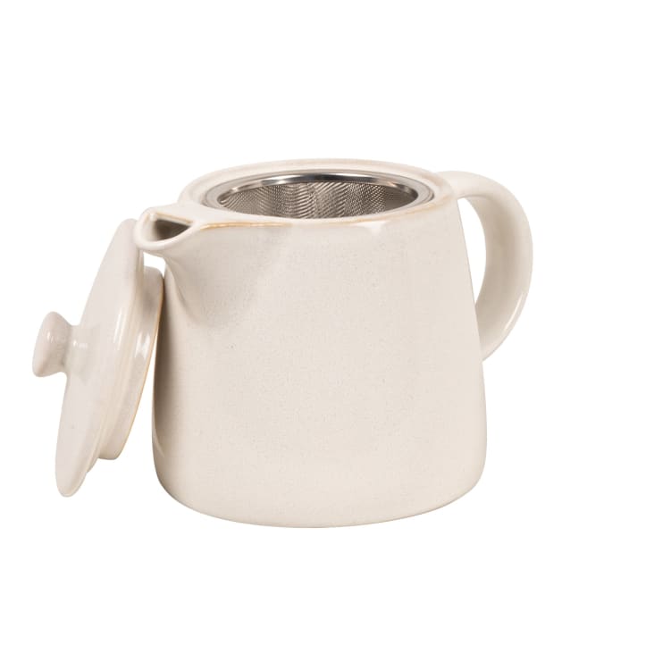 Maisons Du Monde Harmonie - Tetera De Gres Gris Capacidad 0.7L