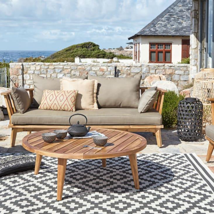 Maisons Du Monde HATHI - Figura De Elefante Negro Mate Alt.72