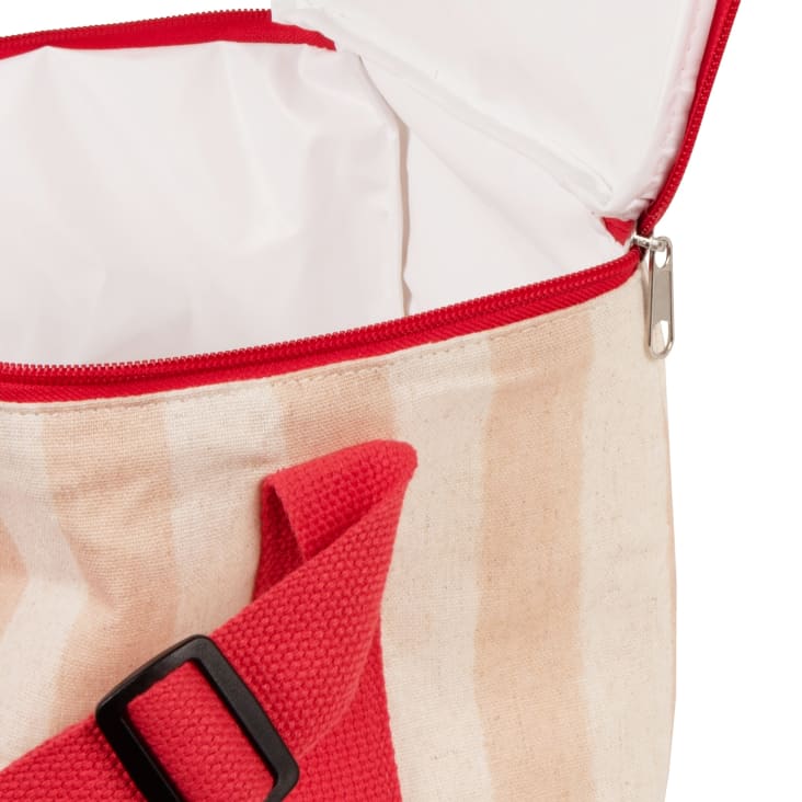 Maisons Du Monde Hello Sunshine - Bolsa Para Almuerzo En Blanco Y Rosa