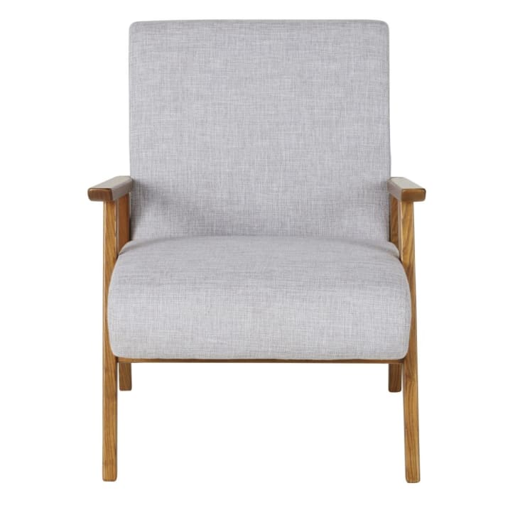 Maisons Du Monde Hermann - Sillón Vintage En Gris Claro