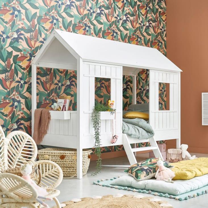 Maisons Du Monde HERMIONE - Muñeco Unicornio Rosa Blanco Y Dorado