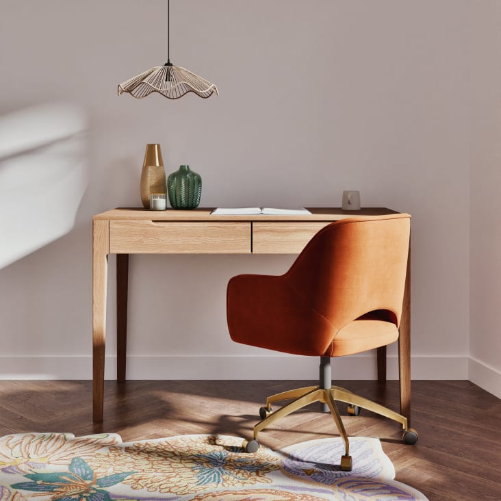 Maisons Du Monde Hermosa - Lámpara De Techo De Papel Trenzado Beige Y Negro D.40