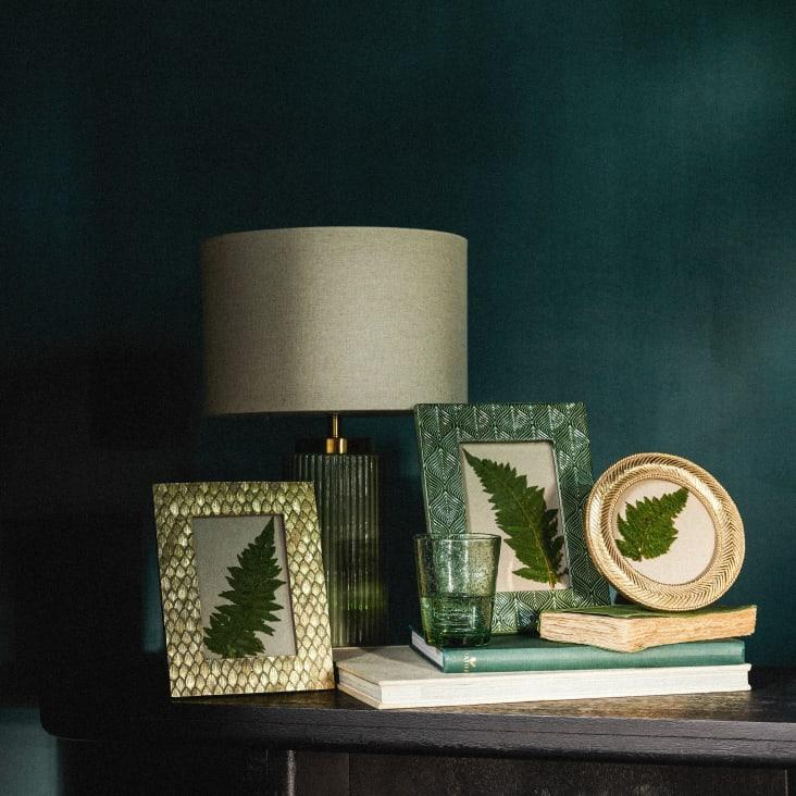 Maisons Du Monde HEVEA - Marco De Fotos De Cerámica Verde 10x15