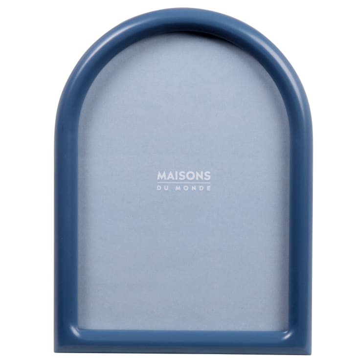 Maisons du Monde Hilly - Marco de fotos arco azul de 13x18 cm
