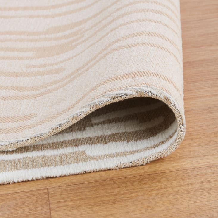 Maisons Du Monde Hova - Alfombra Blanca De 160x230 Cm