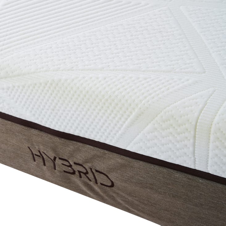 Maisons Du Monde Hyb - Colchón De Espuma Con Memoria De Forma 140x200 Cm