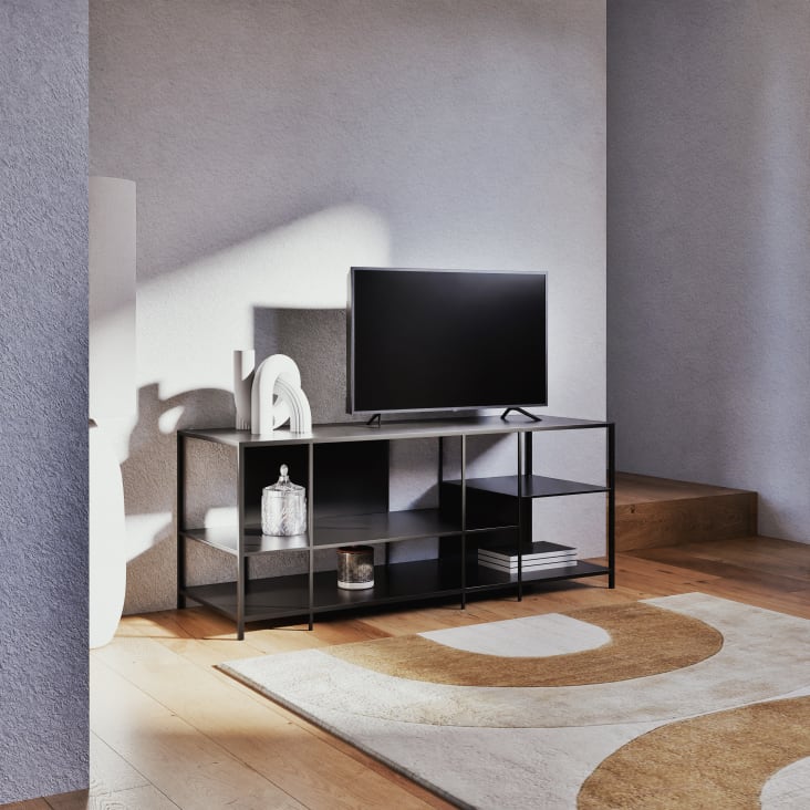 Maisons Du Monde ICHIBAN - Tarro De Arcilla Con Motivos Decorativos Gráficos Y Acacia Alt.11