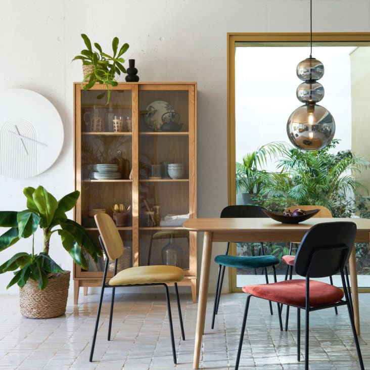 Maisons Du Monde Illa - Vitrina Vintage Con 2 Puertas