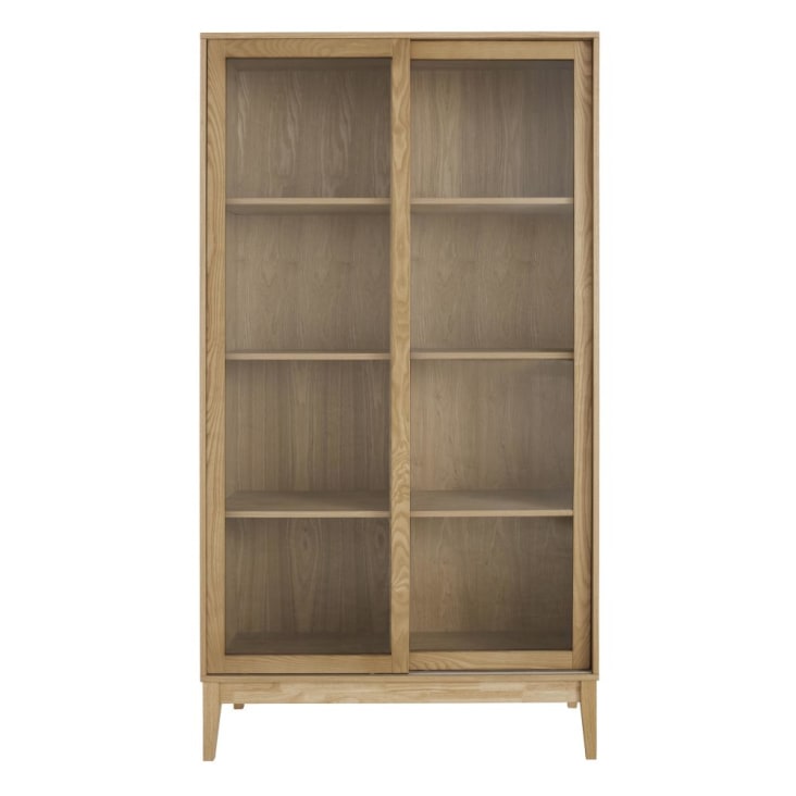 Maisons du Monde Illa - Vitrina vintage con 2 puertas