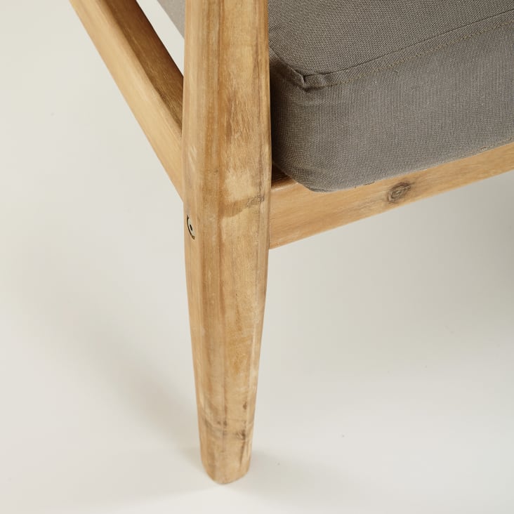 Maisons Du Monde Indiana - Sillón De Jardín De Acacia Maciza