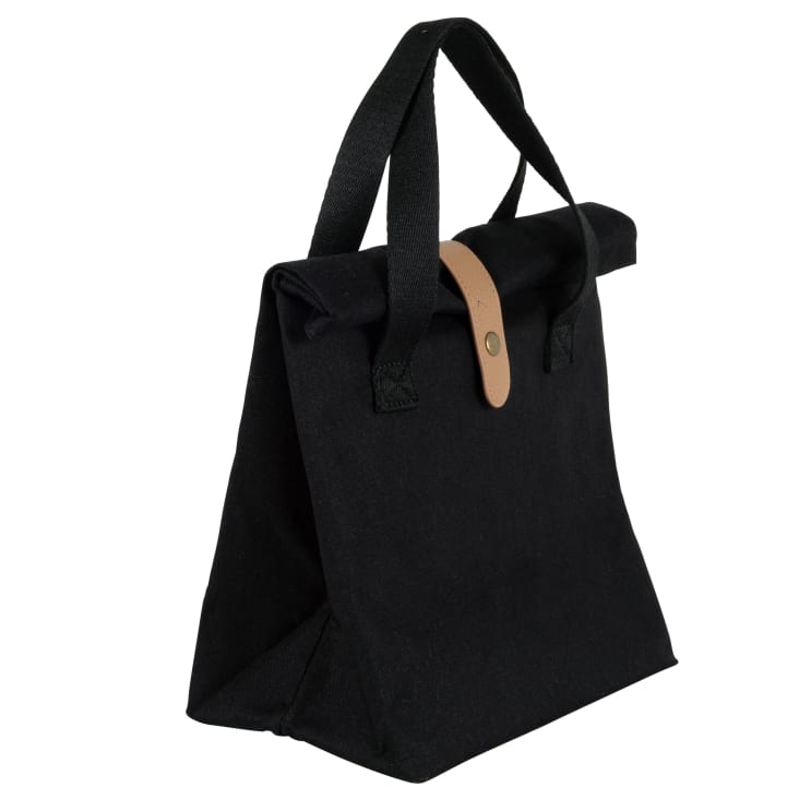 Maisons Du Monde Ingrid - Bolsa Para Almuerzo En Lino Negro