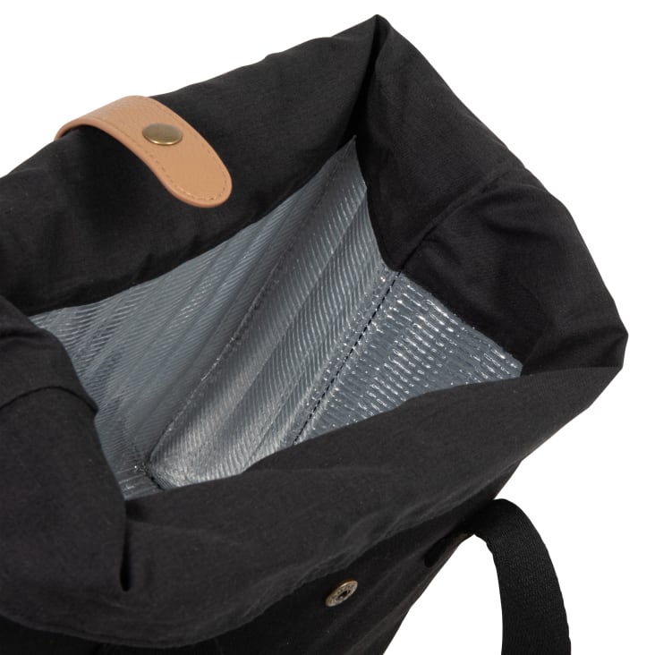 Maisons Du Monde Ingrid - Bolsa Para Almuerzo En Lino Negro