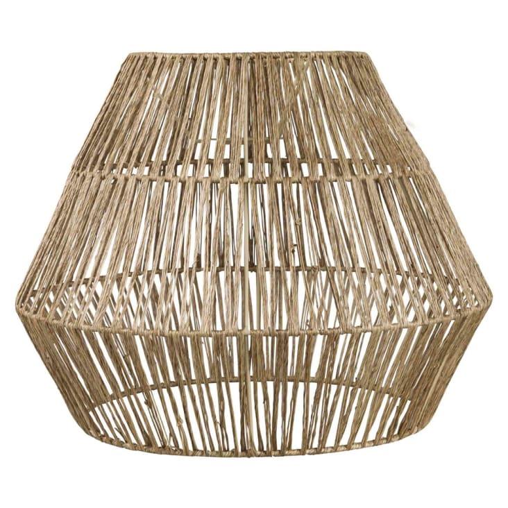 Maisons du Monde Inirida - Pantalla para lámpara de techo de yute D.40