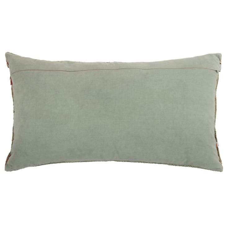 Maisons Du Monde Iris - Cojín Con Bordado En Relieve Multicolor "Punch Needle" De 85x45 Cm