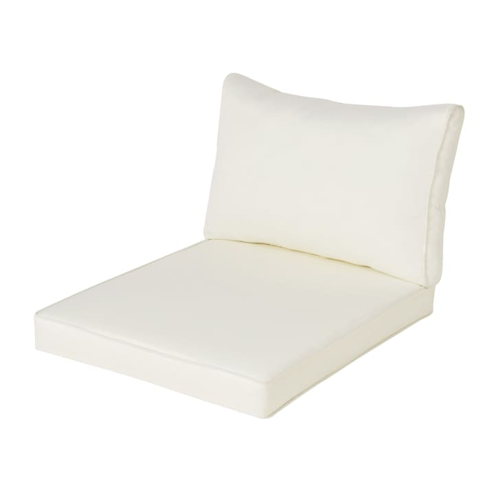Maisons Du Monde Isola - Cojines Para Sillón De Jardín Blancos L63