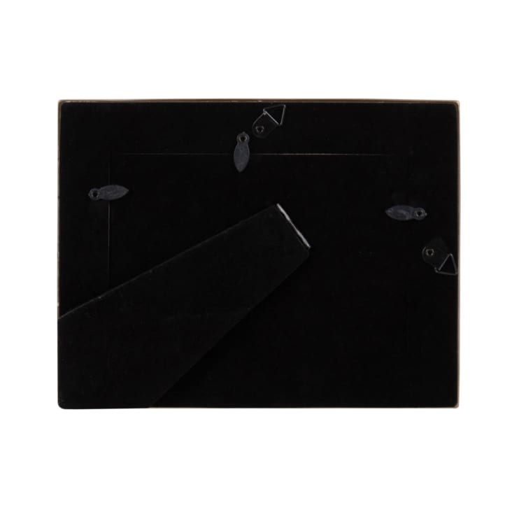 Maisons Du Monde ISSA - Marco De Fotos Dorado Con Motivo Decorativo De Rayas 15x10