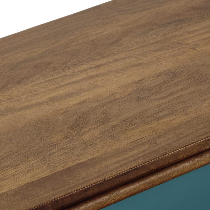 Maisons Du Monde Janeiro - Aparador Vintage De Madera De Mango Azul