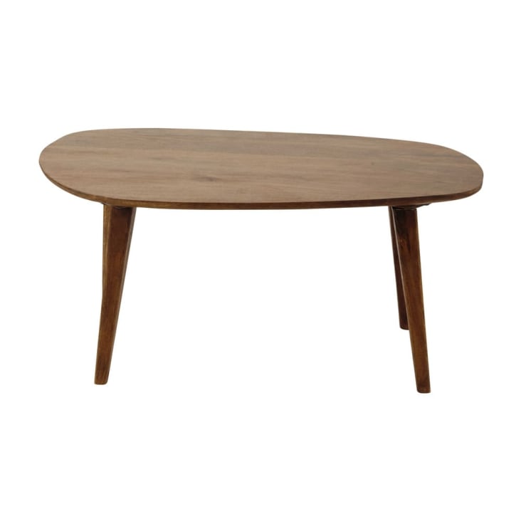 Maisons du Monde Janeiro - Mesa baja vintage de madera de mango L108