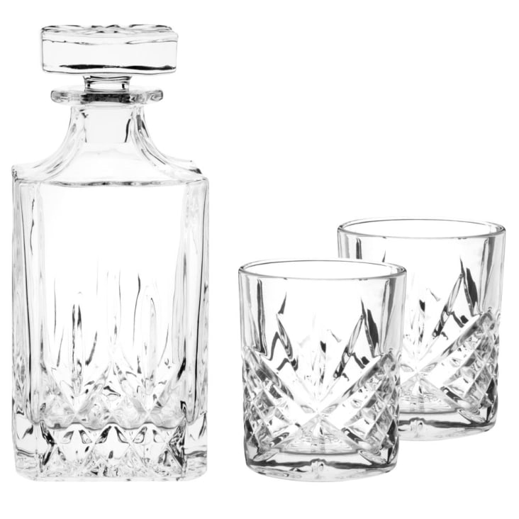 Maisons Du Monde Jarra De Cristal De 1 6l Con Vasos (x2)