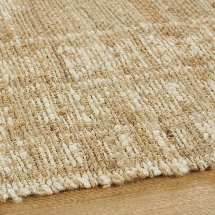 Maisons Du Monde JASMINA - Alfombra Kilim Tejido De Yute Y Algodón Beige 160x230