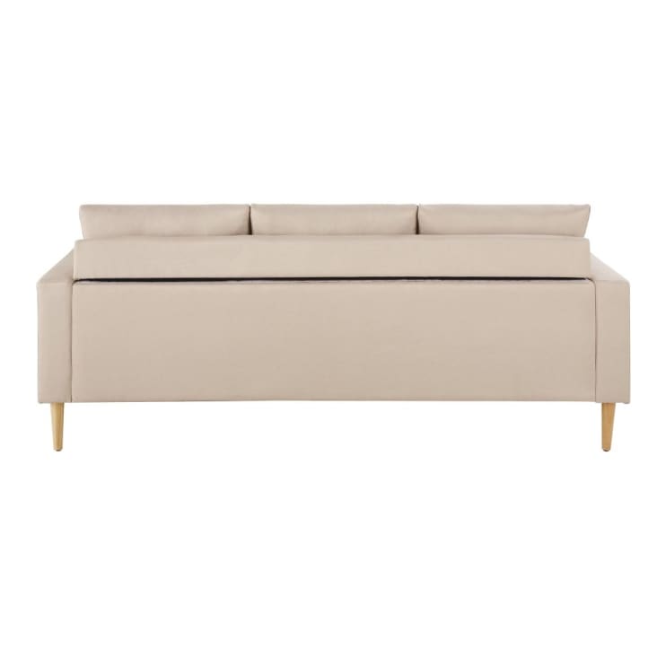Maisons Du Monde Joey - Sofá Esquinero De 3/4 Plazas Beige
