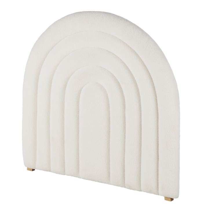 Maisons Du Monde Josia - Cabecero De Cama De 90 De Tela De Rizo Crudo