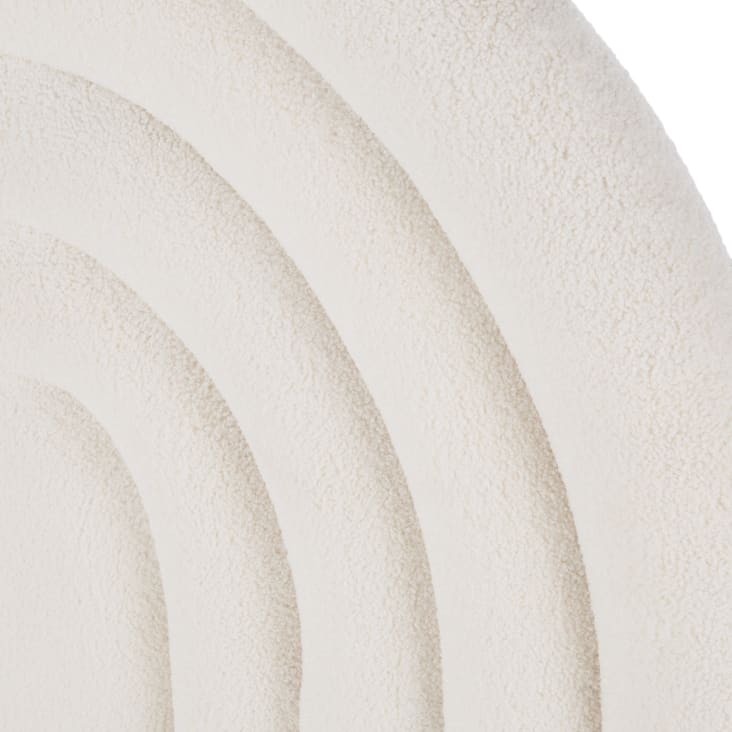 Maisons Du Monde Josia - Cabecero De Cama De 90 De Tela De Rizo Crudo