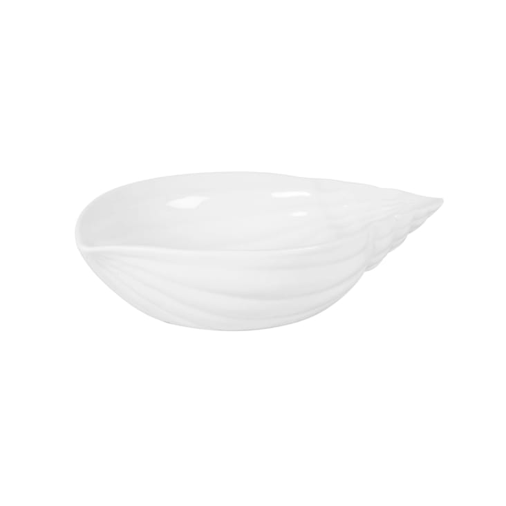 Maisons du Monde Jouan - Jabonera concha de porcelana beige