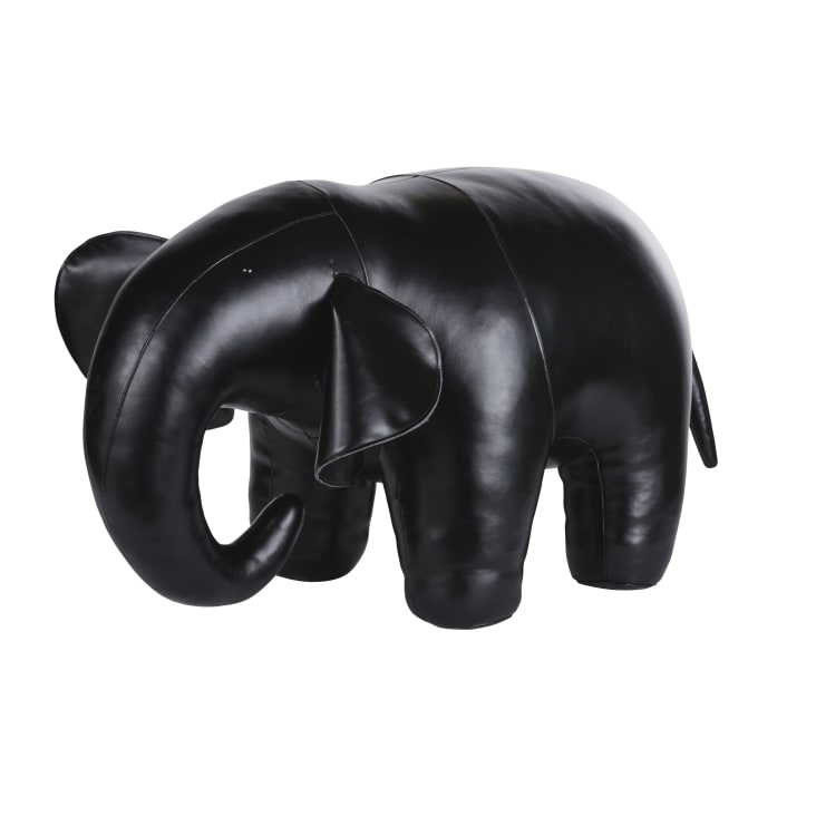 Maisons du Monde JULIAN - Estatua de elefante negro Alt. 45