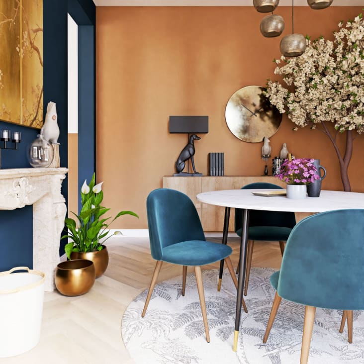 Maisons Du Monde KAKATO - Estatua De Jardín De Cacatúas Con Raíces De árbol Blanco Alt. 51