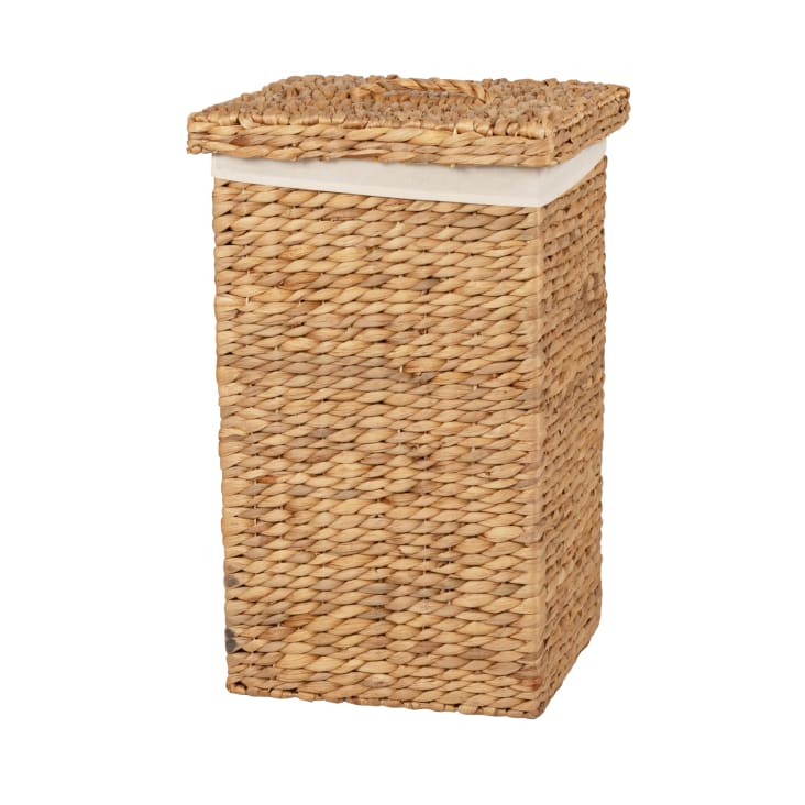 Maisons du Monde Karl - Cesta de ropa de jacinto de agua de 55 cm de alto