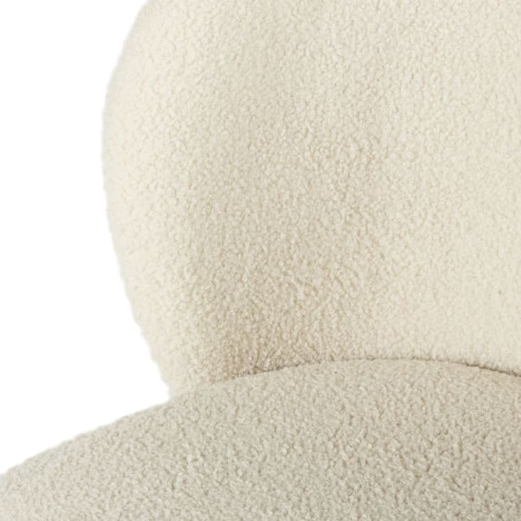 Maisons Du Monde Kate - Silla De Rizo De Color Crudo Y Acero Negro