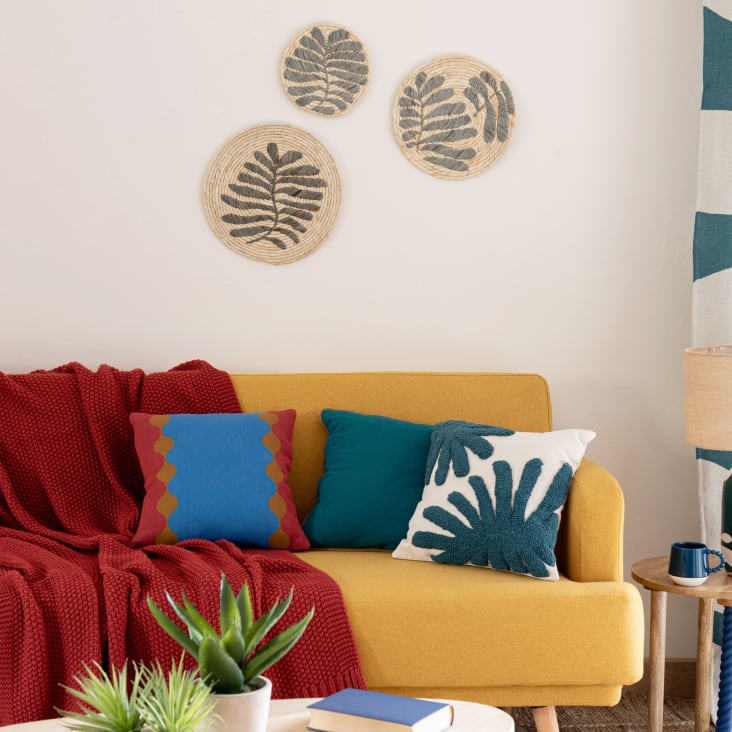 Maisons Du Monde KEDVESHEM - Manta De Malla Terracota 170x130