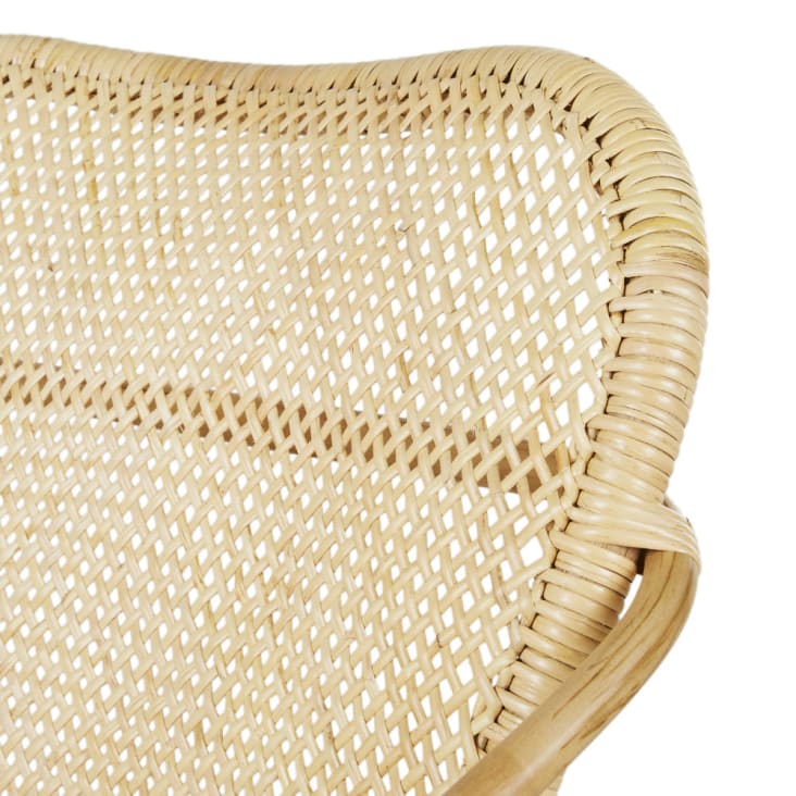 Maisons Du Monde Kintamini Business - Silla De Comedor Profesional De Ratán Beige