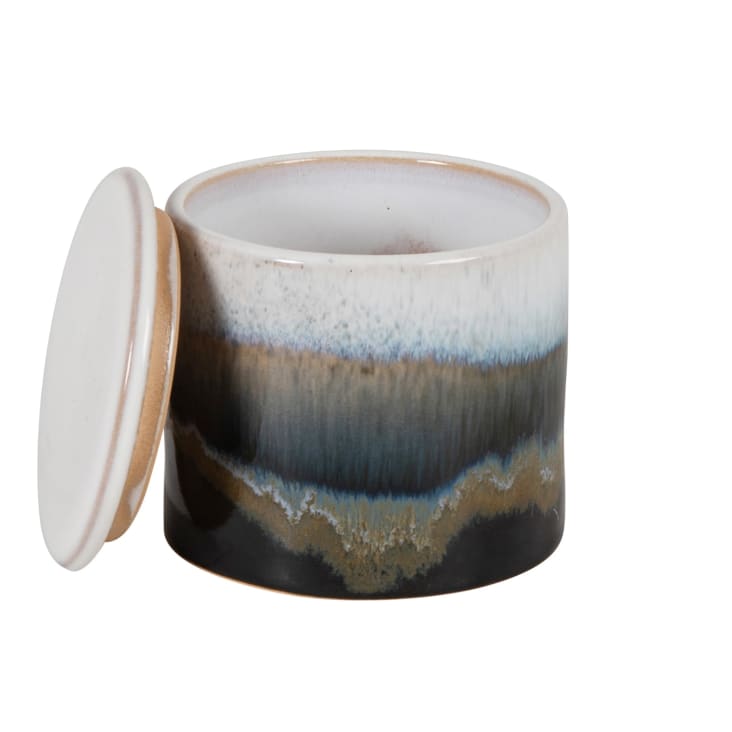 Maisons Du Monde Koban - Caja De Algodón De Porcelana Multicolor