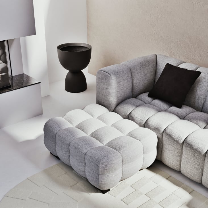 Maisons Du Monde København - Cubremacetas De Fibra De Vidrio En Negro Alt. 65