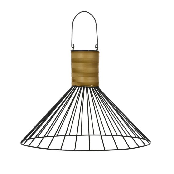 Maisons du Monde København - Pantalla de metal negro d. 41