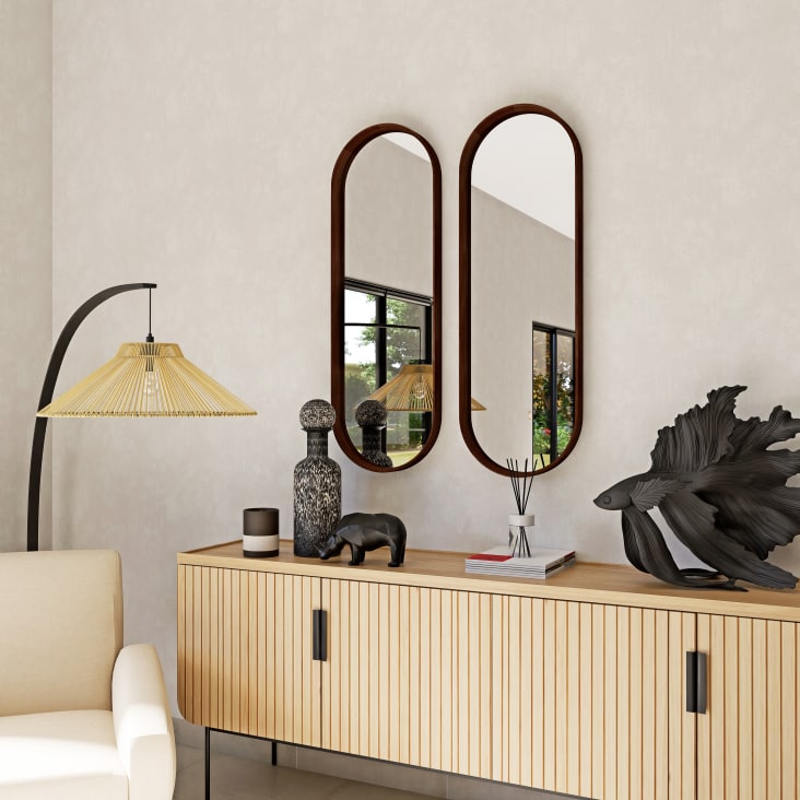 Maisons Du Monde KOHANA - Estatua De Pez Negro Mate Alt.56