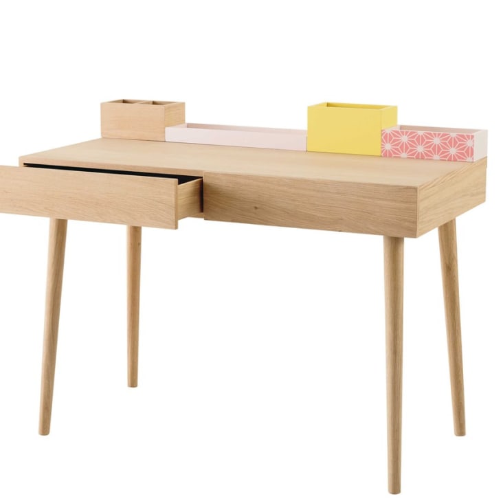 Maisons Du Monde Lea - Escritorio Vintage Infantil Con 2 Cajones