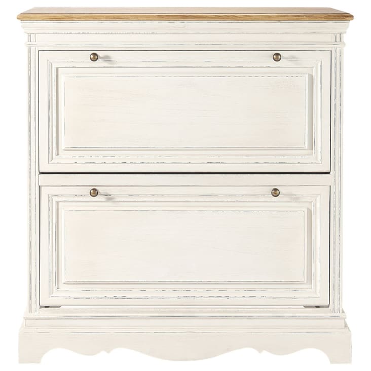 Maisons du Monde Léontine - Mueble zapatero color crema