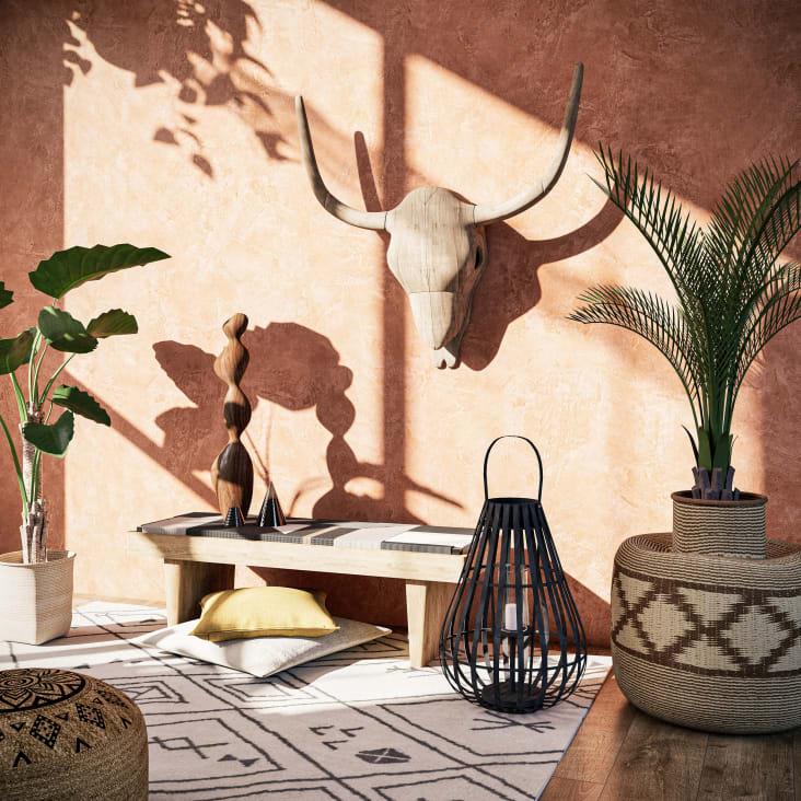 Maisons Du Monde Levi - Palmera Artificial Verde Y Marrón