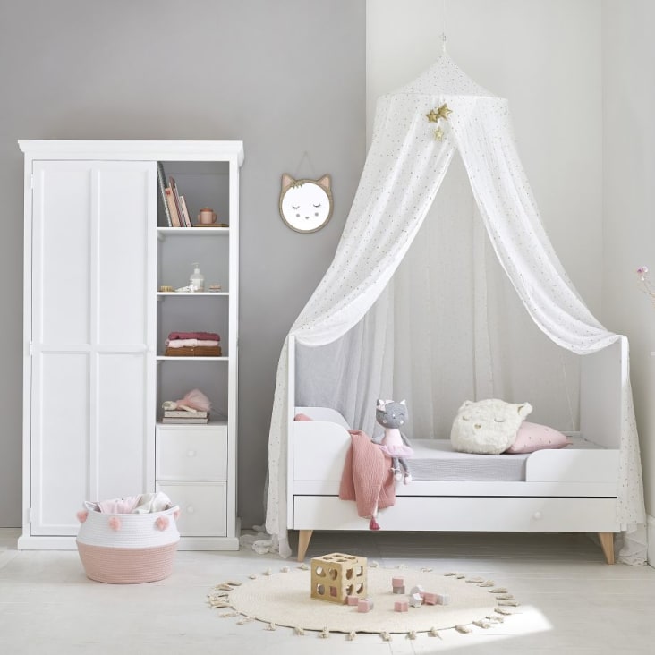 Maisons Du Monde LILA - Espejo Gato Rosa Y Dorado Alt. 29